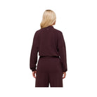 Gymshark Waffle Midi Zip Up Jacket - Cherry Purple
