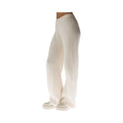 Alo Women's Winter Magic Cashmere Wide Leg Pant - Ivory