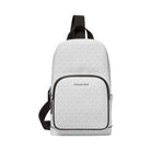 Michael Kors Cooper Logo Sling Pack Bright Wht