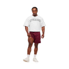 Gymshark Campus Mesh Shorts - Rich Maroon