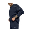 Alo Men's Unisex Wool Cashmere New Class Crewneck Sweater - Navy
