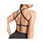 Gymshark Adapt Camo Cross Back Sports Bra - Asphalt Grey/Black