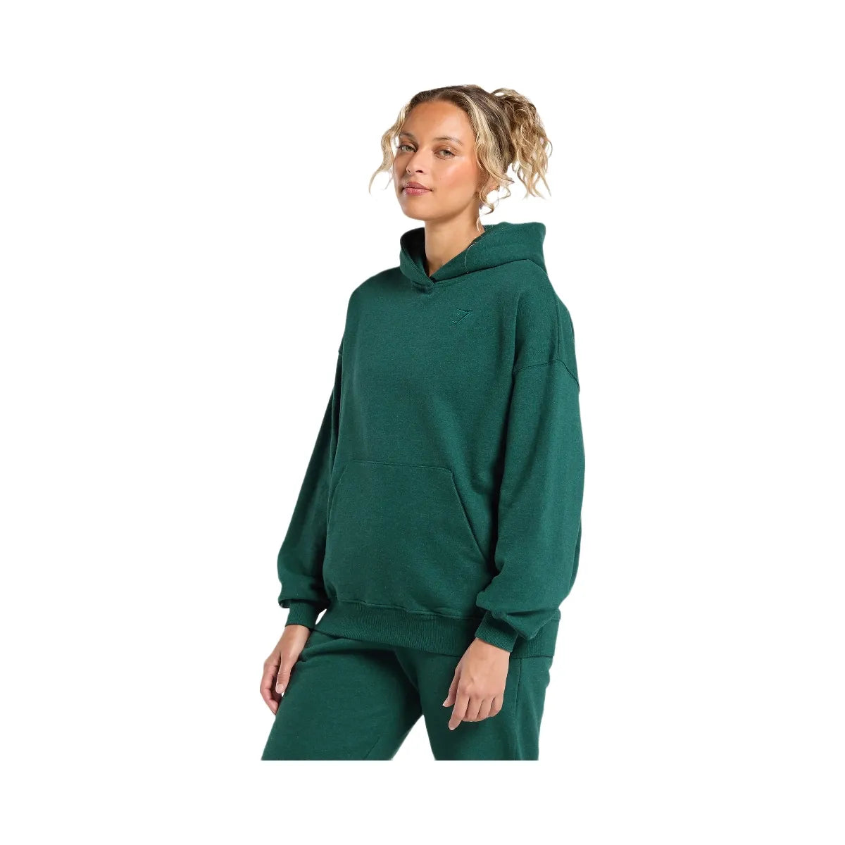 Gymshark Rest Day Sweats Hoodie - Bros Bold Teal Marl