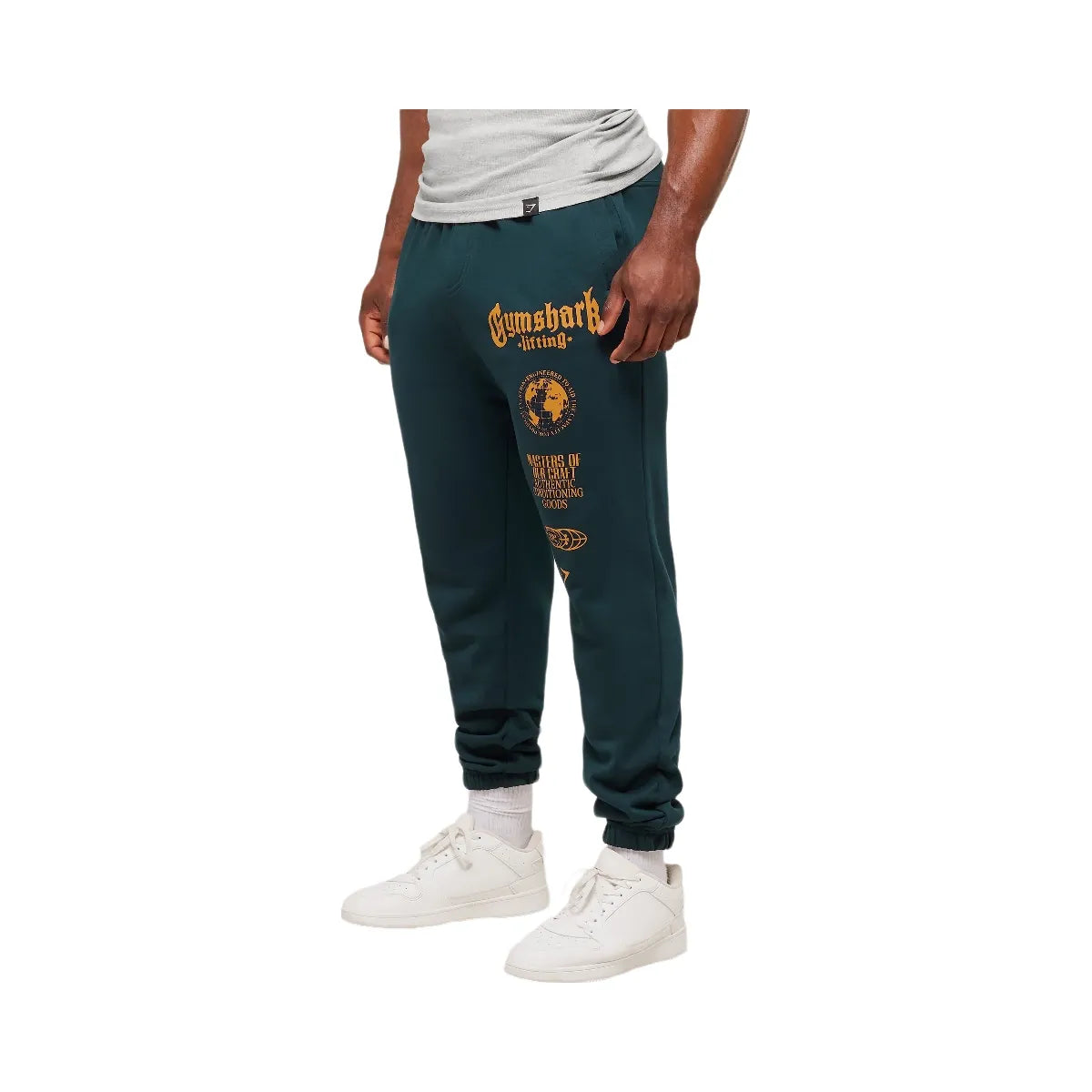 Gymshark Global Lifting Oversized Essential Joggers - Deep Petrol Blue