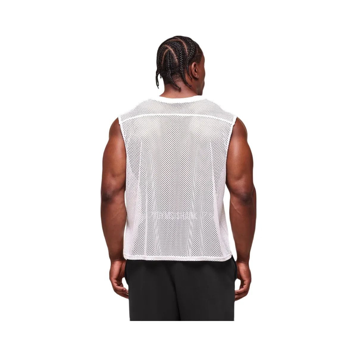 Gymshark Mesh Oversized Tank - White