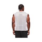 Gymshark Mesh Oversized Tank - White