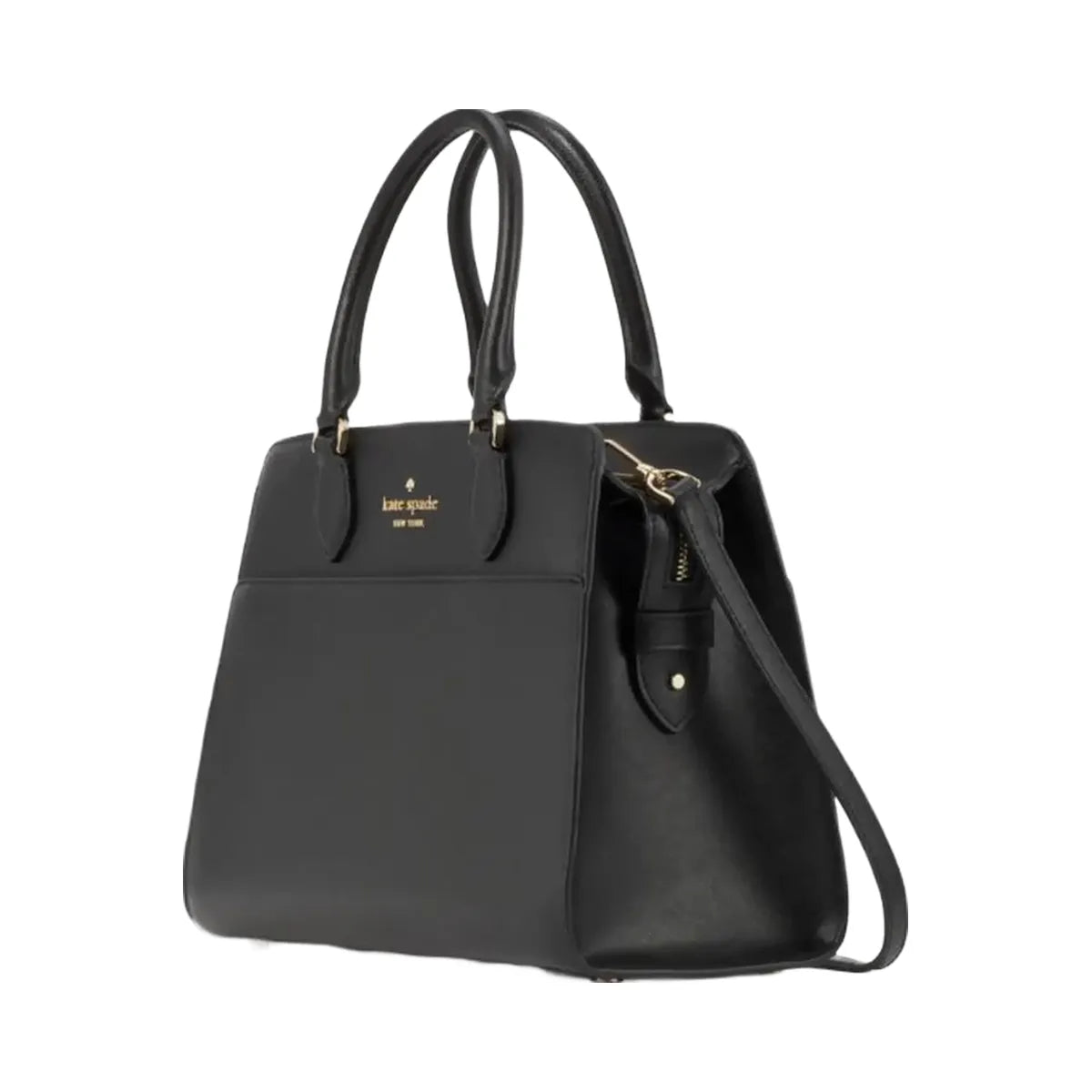Kate Spade Madison Medium Satchel Bag Black