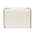 Kate Spade Locket Large Flap Shoulder Bag Parchment