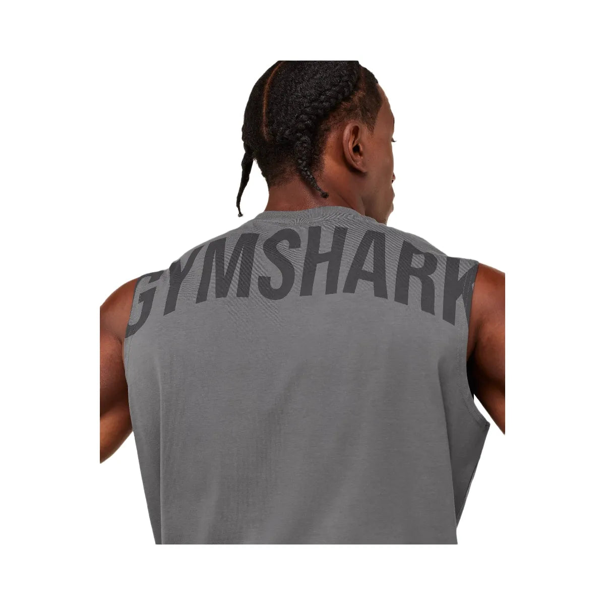 Gymshark Power Cut Off Tank - Dark Grey