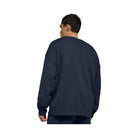 Alo Men's Unisex Wool Cashmere New Class Crewneck Sweater - Navy