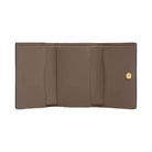Coach Micro Wallet Leather-Gold-Dark Stone