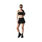 Alo Women's Alosoft Serve It Up Bra - Black