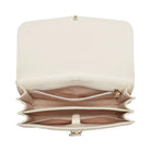 Kate Spade Locket Large Flap Shoulder Bag Parchment