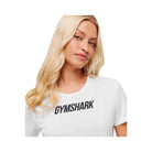 Gymshark Wordmark Graphic T-Shirt - White