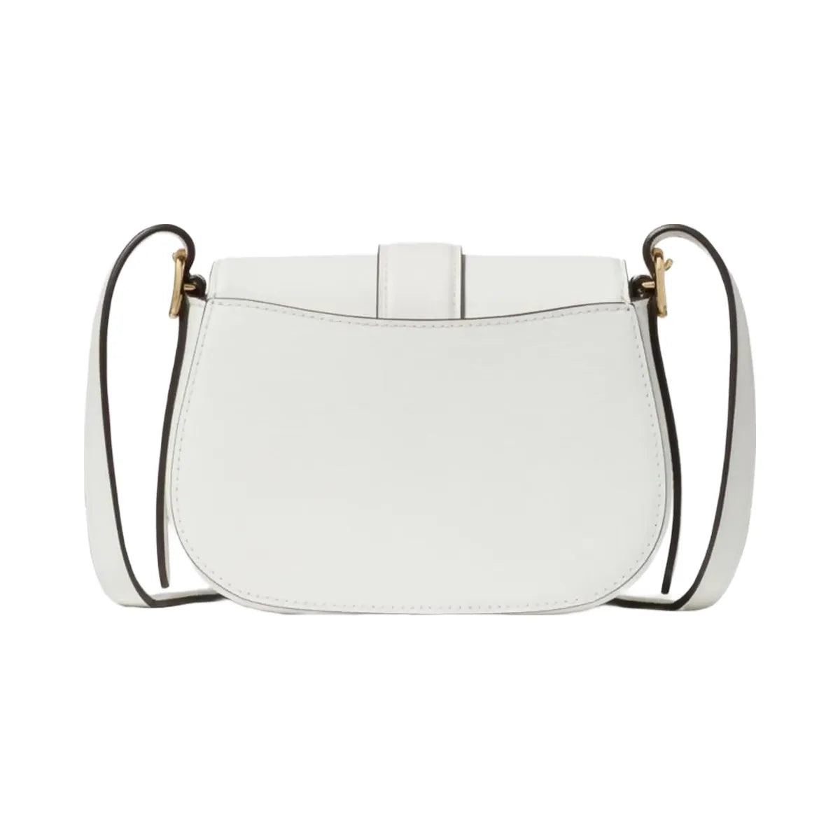 Kate Spade Nouveau Mini Saddle Bag True White