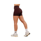 Gymshark Adapt Fleck x Whitney Seamless Shorts - Cherry Purple/Rich Maroon