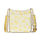 Kate Spade Hudson Spring Pansies Messenger Crossbody Bag Yuzu Jam Multi
