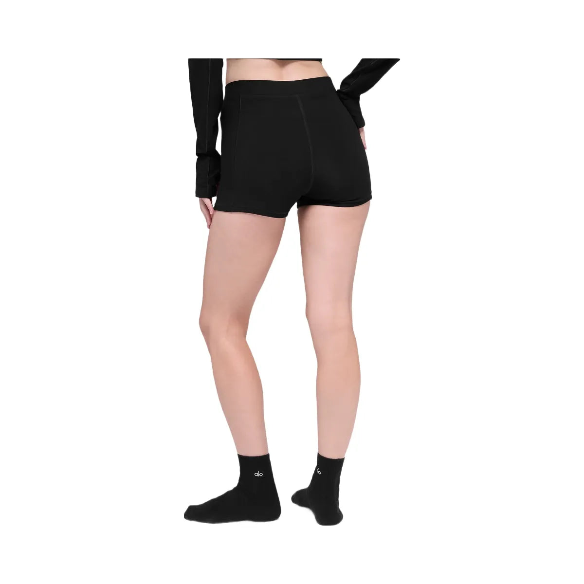 Alo Women's soft Sincere Micro Short - Black