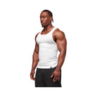 Gymshark Ribbed Tank 3pk - White/Black/Stone Grey Marl