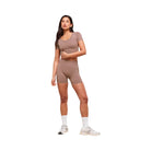 Gymshark Everyday Seamless Tight Fit Crew Neck Tee - Chestnut Pink