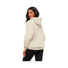 Gymshark Embossed Graphic Oversized Hoodie - Oat White
