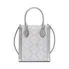 Kate Spade Flower Star Toss Small Tote Platinum Grey Multi