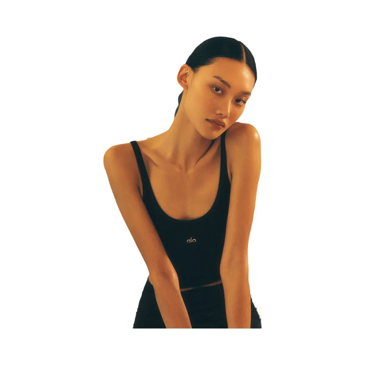 Alo Women's Ribbed Prosper Tank - Black