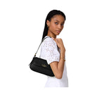 Kate Spade Madison Saffiano Leather Small Flap Shoulder Bag Black