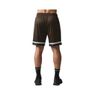 Alo Men's 7" Key Mesh Basketball Short - Espresso