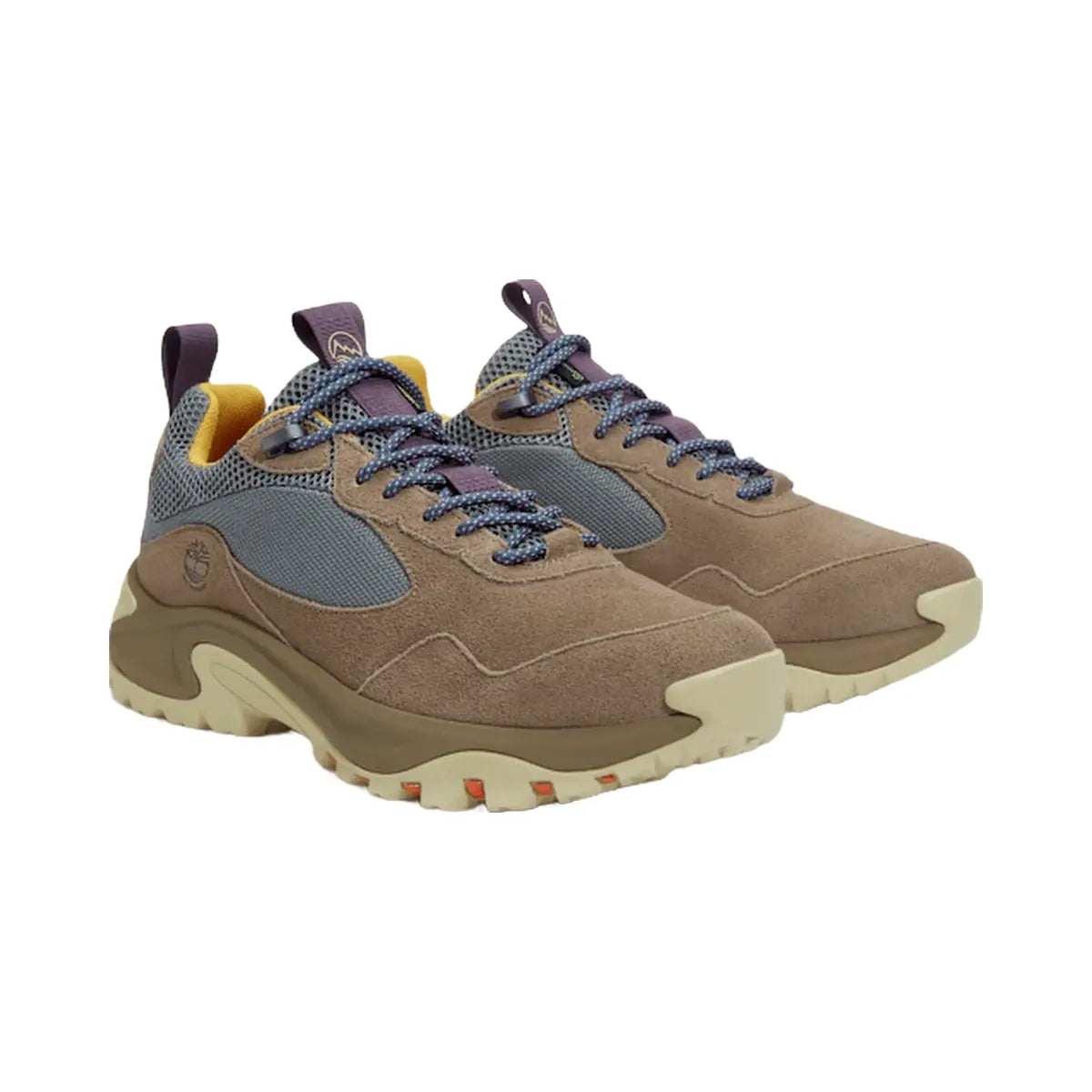 Timberland Mt Maddsen Peak Low Waterproof Hiking Boot Medium Beige Mesh/Grey Men'S