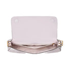 Kate Spade Madison Saffiano Leather Small Flap Shoulder Bag Pale Amethyst