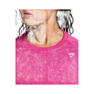 Gymshark Adapt Fleck Seamless Long Sleeve Crop Top - Winning Pink/Sour Pink
