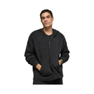 Alo Men's Wool Cashmere New Class Full Zip Hoodie - Black