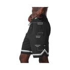 Alo Men's 9" Traction Arena Short - Black