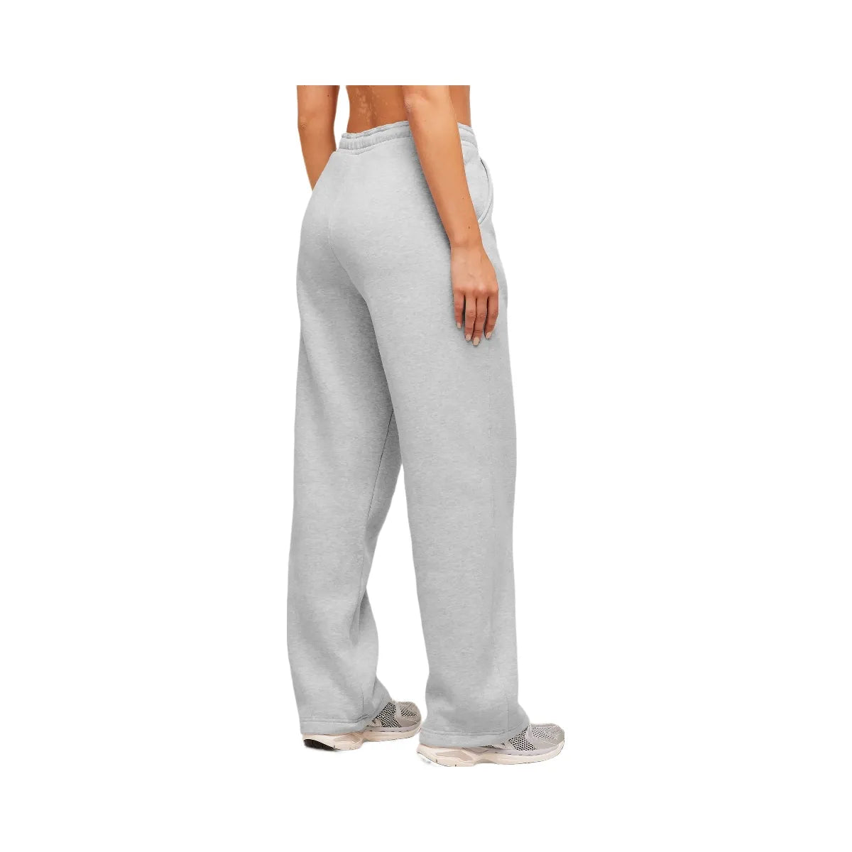 Gymshark Cosy Luxe Straight Leg Joggers - Soft Grey Marl