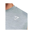 Gymshark Arrival Oversized Tank - Smoke Blue/Denim Grey