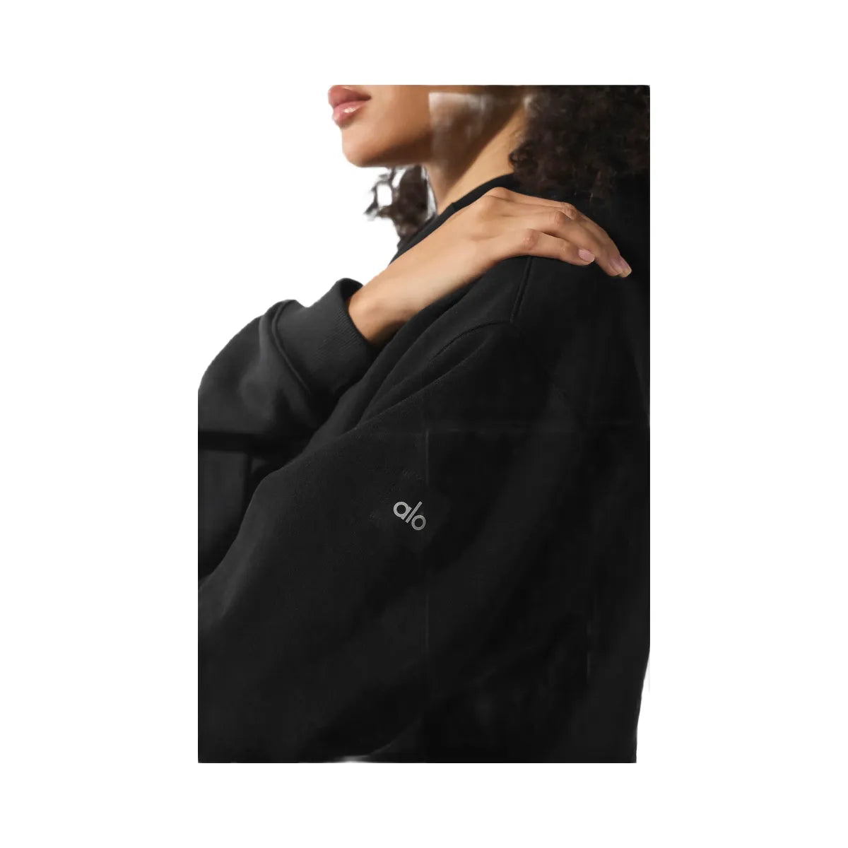 Alo Women's Make Waves Hoodie - Vintage Black Tonal