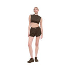 Alo Women's Match Point Short - Espresso
