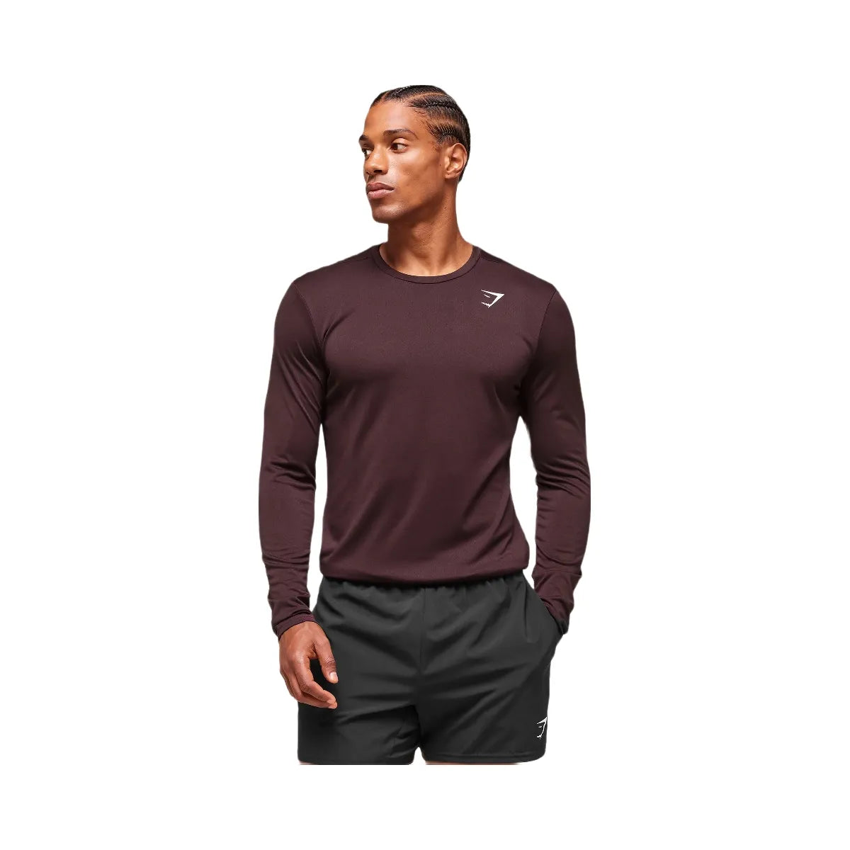 Gymshark Arrival Long Sleeve T-Shirt - Cherry Purple