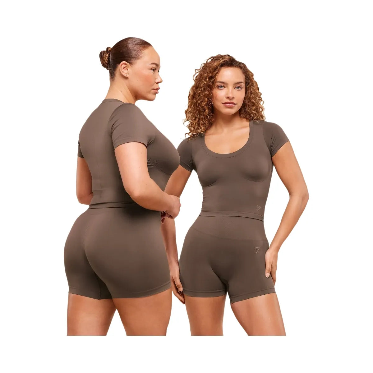 Gymshark Soft Sculpt Shorts - Walnut Brown