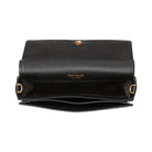Kate Spade Morgan Bow Embellished Flap Chain Wallet Black