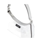 Kate Spade Sam Icon Metallic Small Convertible Crossbody Silver
