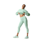 Alo Women's High-Waist Airbrush Capri - Spearmint