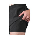 Alo Men's 5" Adapt Running Short - Black