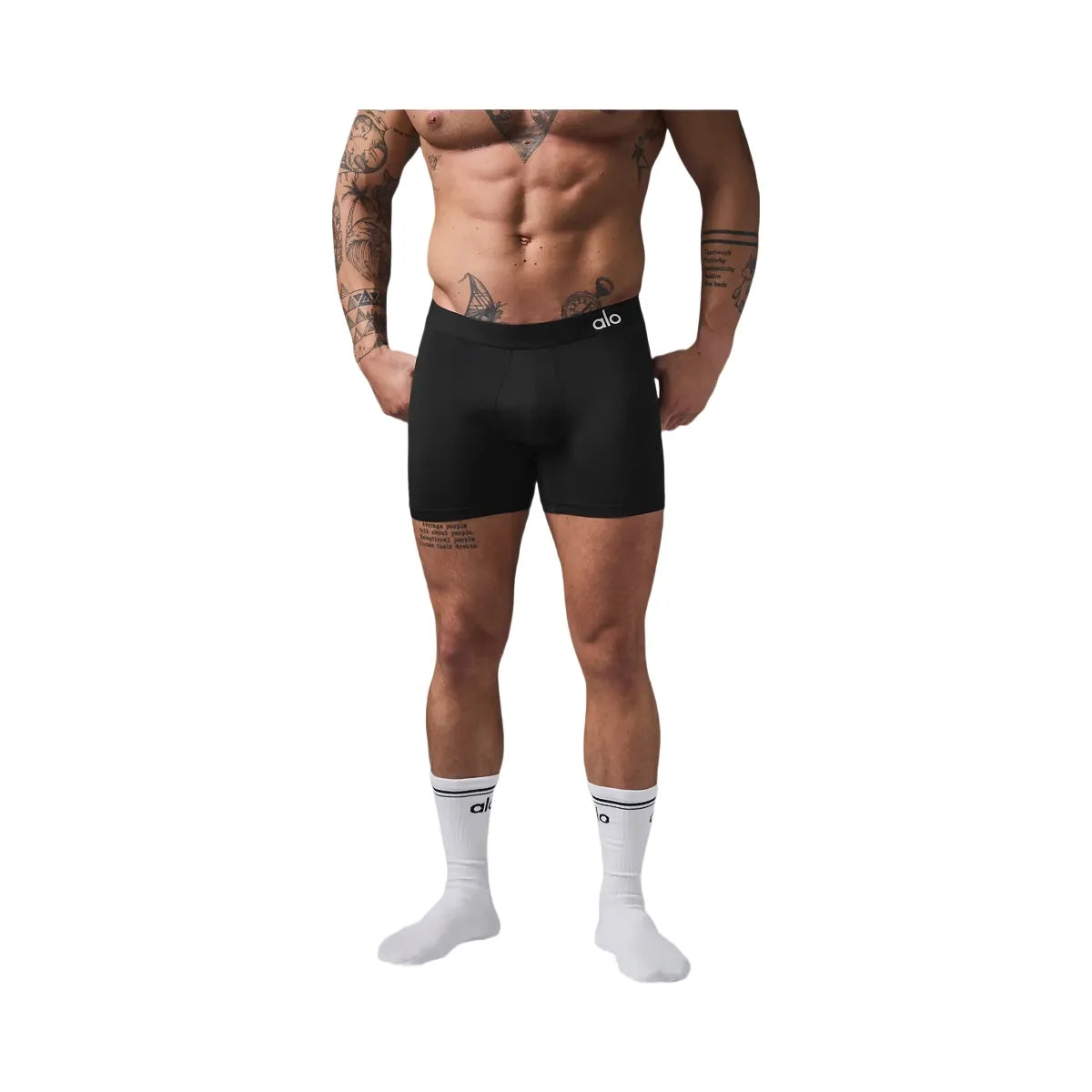 Alo Men's Hero Performance Boxer - Black