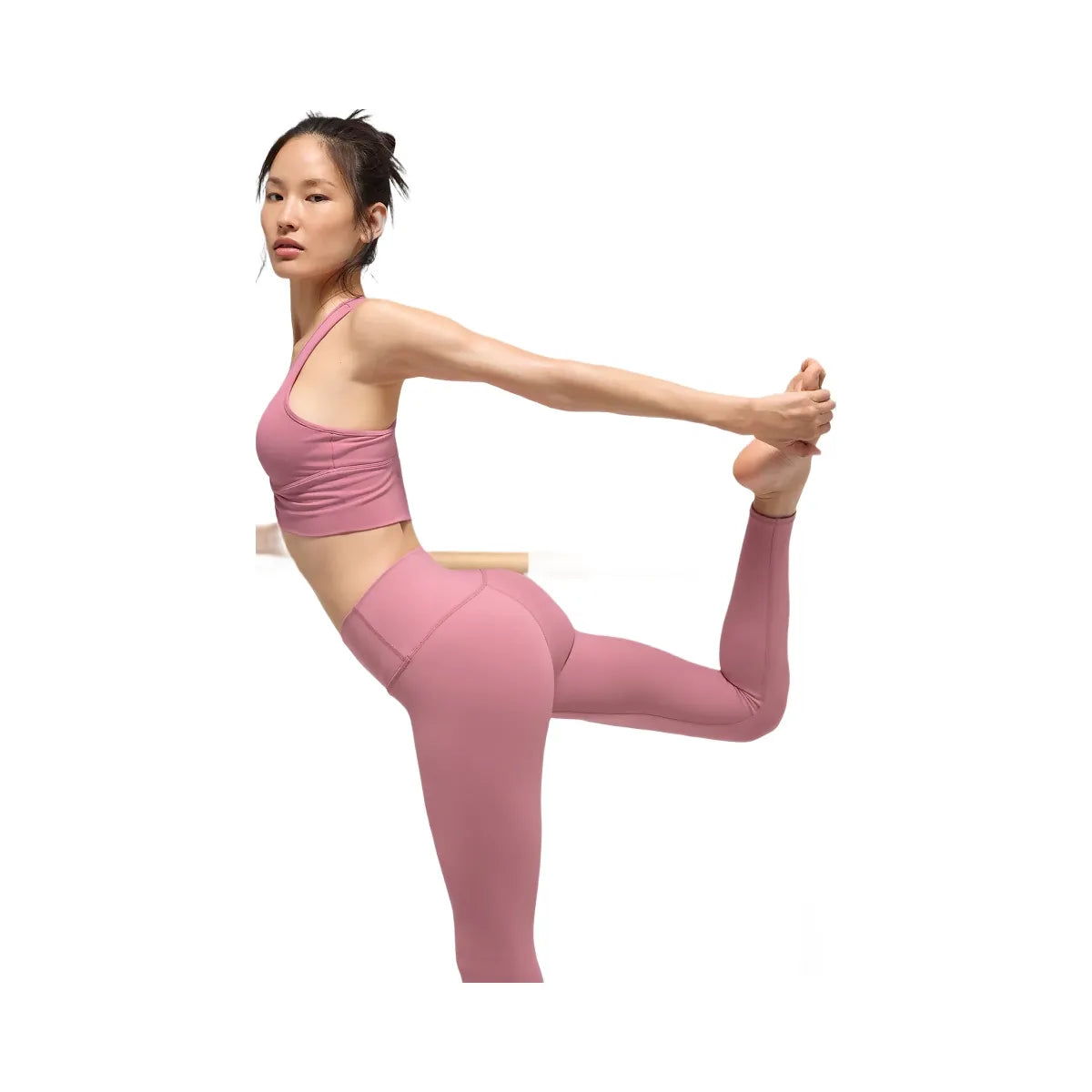 Alo Women's 7/8 High-Waist Airbrush Legging - Pink Wild Rose