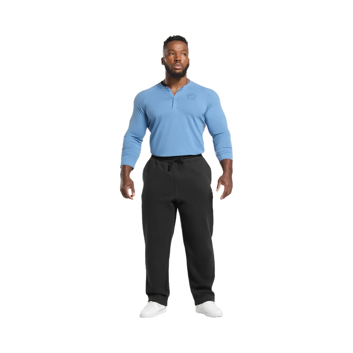 Gymshark Legacy Henley - Classic Blue
