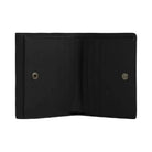 Coach Eliza Small Wallet Smooth Leather-Gunmetal-Black