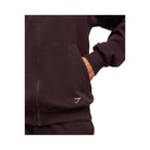 Gymshark Embroidered Zip Up Hoodie - Cherry Purple