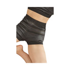 Alo Women's Sport Play High-Waist Knit Short - Black/Onyx